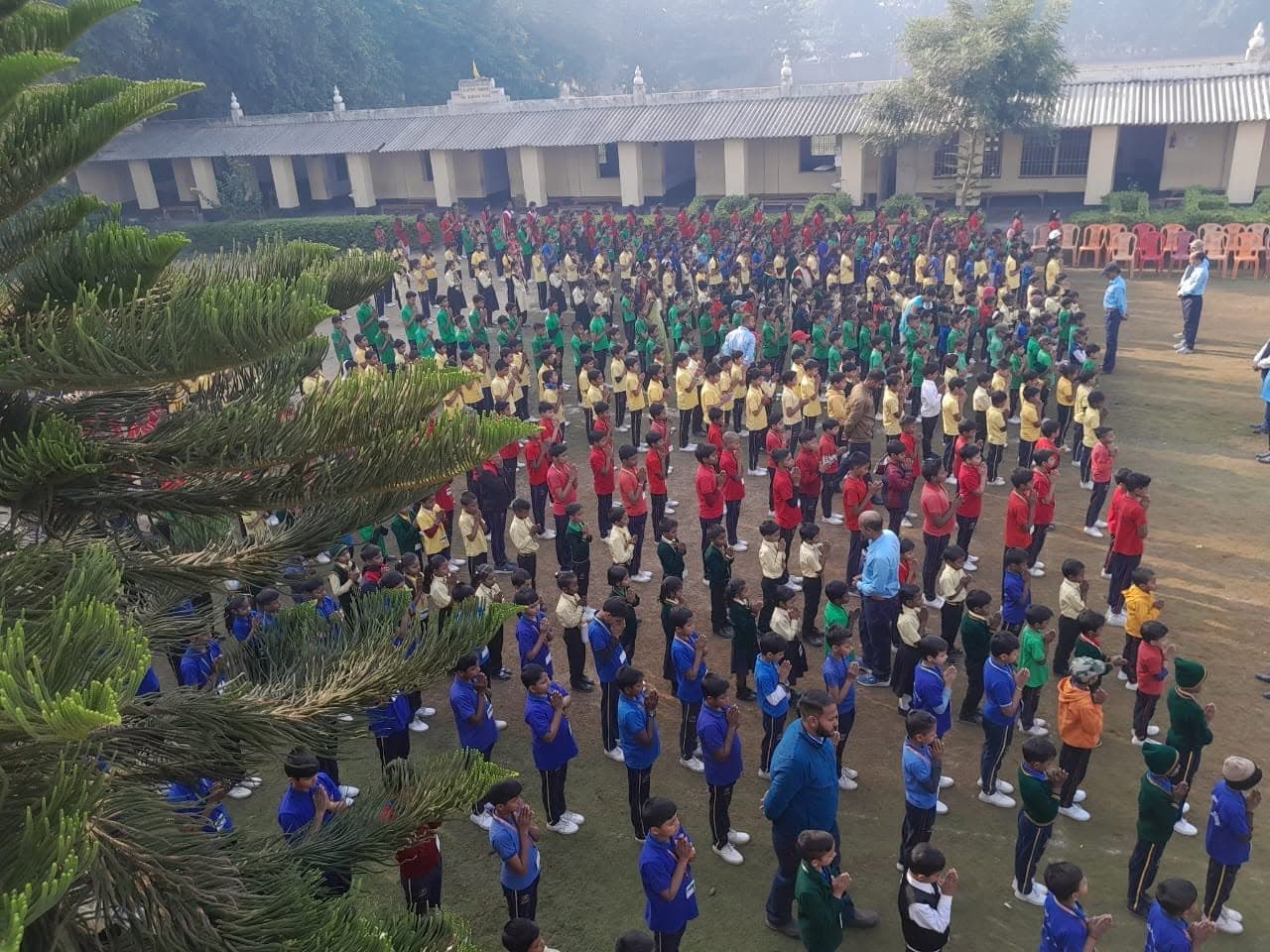Morning prayer assembly